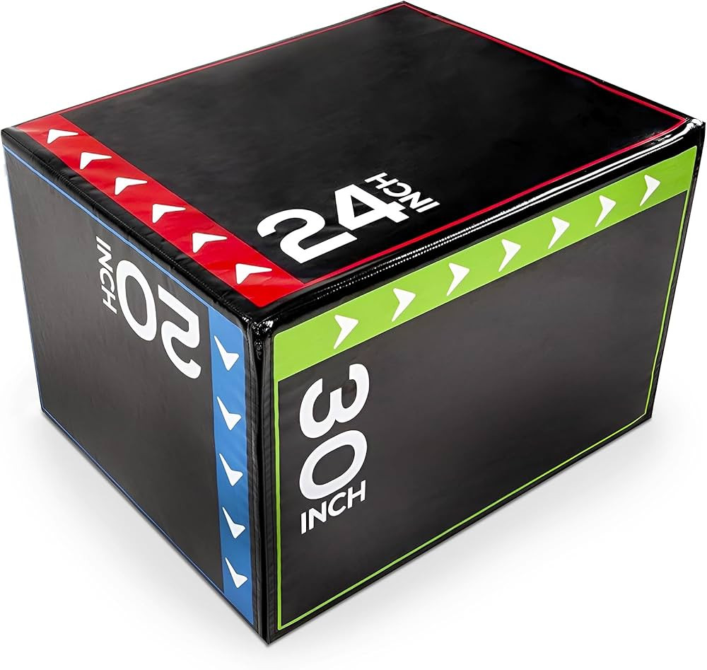 BalanceFrom Foam Plyo Jumping Exercise Box for Home Gym, Multiple Size and Color Options - for Pl... | Amazon (US)