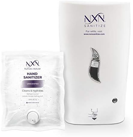 NxN Touch-Free Automatic Hand Sanitizer Dispenser, 1000 mL Capacity, (One 1000mL Refill Included) | Amazon (US)