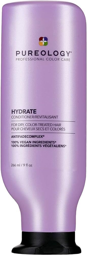 Pureology Hydrate Moisturizing Conditioner | Softens and Deeply Hydrates Dry Hair | For Medium to Th | Amazon (US)