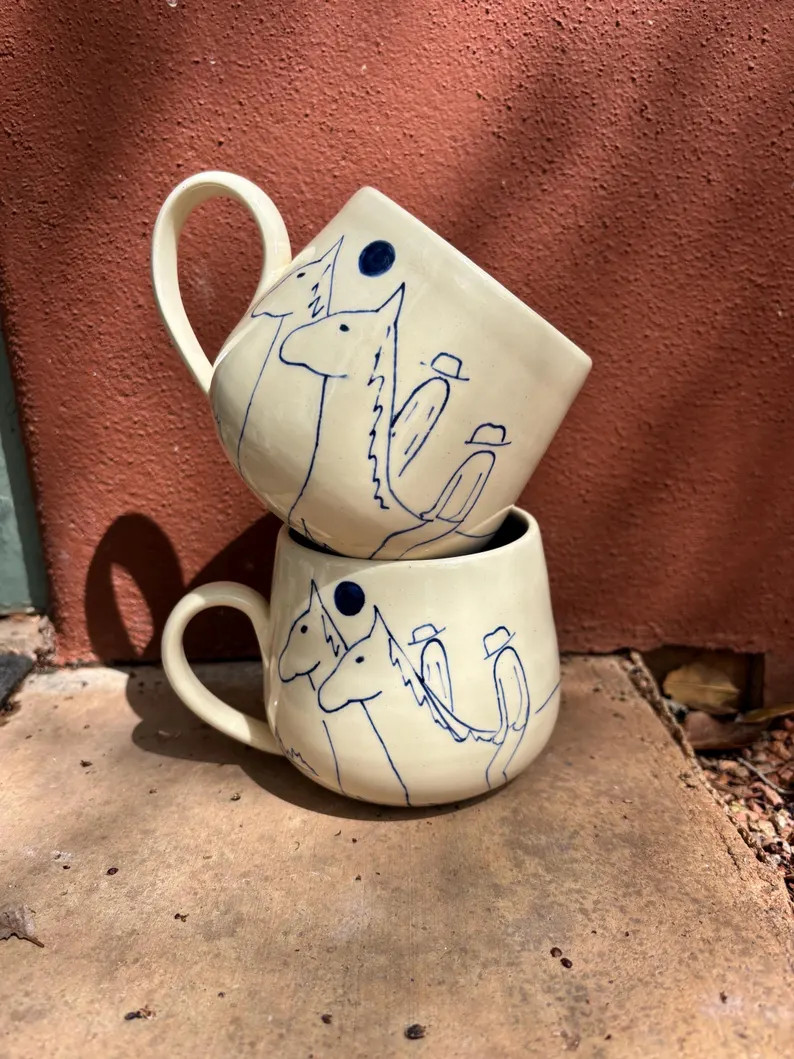 Cowboy Club Ceramic Coffee Mug 16oz - Etsy | Etsy (US)