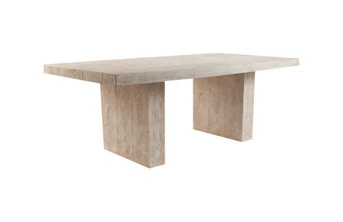 Old Lumber Dining Table, Roman Stone | Wayfair North America