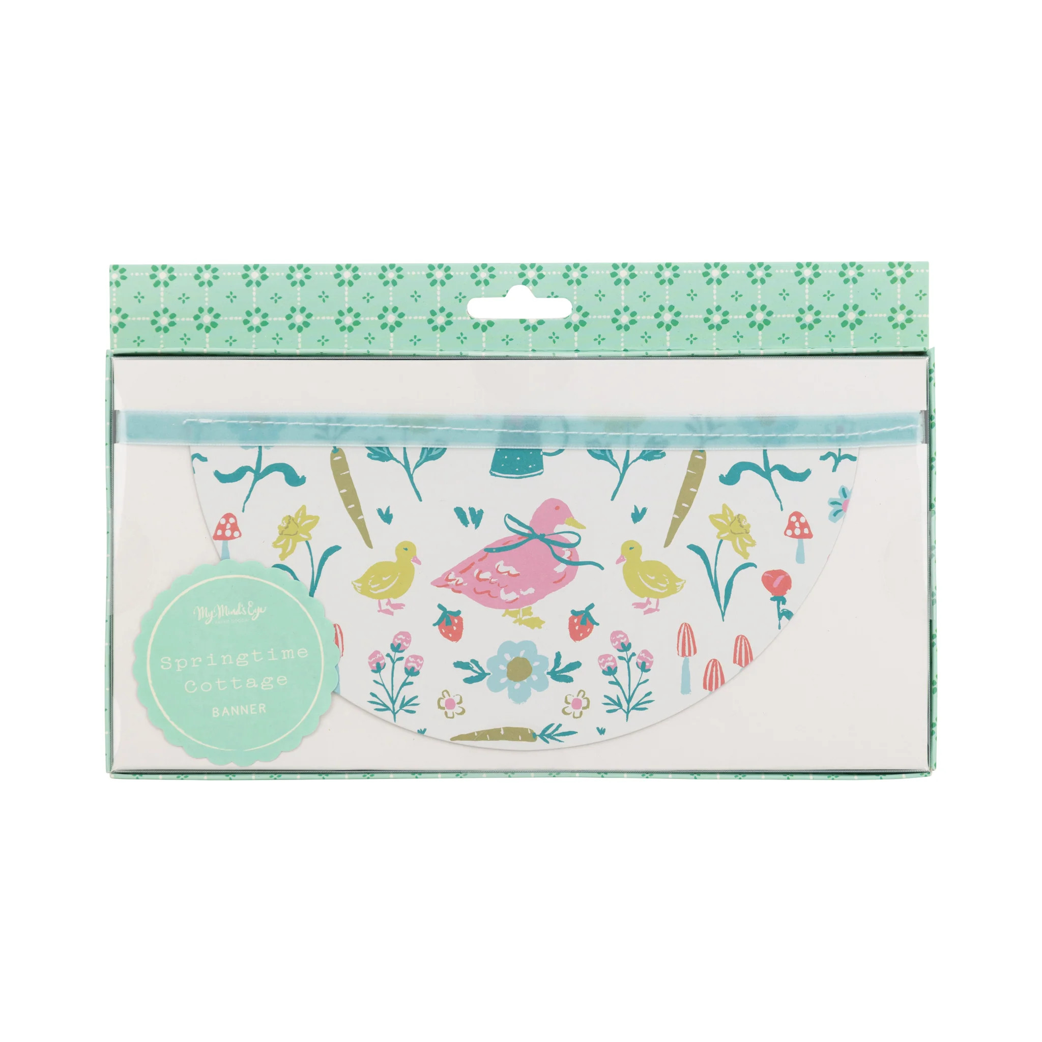 Springtime Cottage Bunting Banner | My Mind's Eye