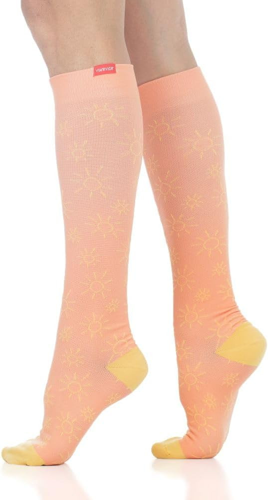 VIM & VIGR Nylon 20-30 mmHg Graduated Compression Socks | Amazon (US)