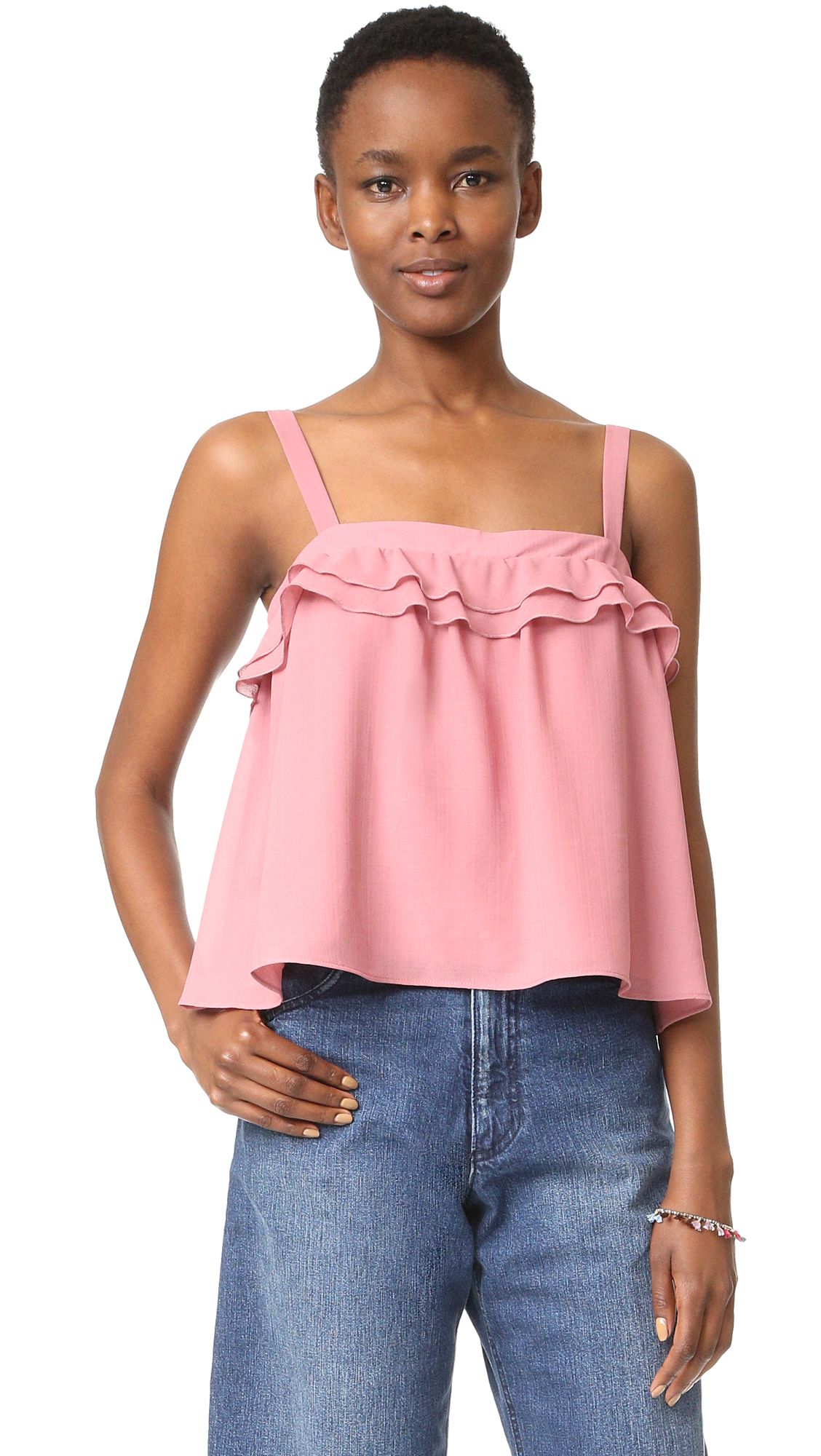 Elda Chiffon Top | Shopbop