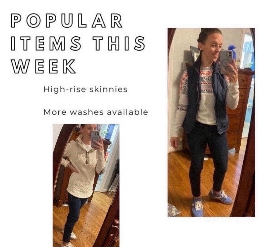 I have two pairs of these jeans, I love them that much. 


#tennisshoes #gap #gapjeans #darkwashdenim #skinnyjeans #under15 #salefinds #tennisshoes #walmart  #amazon 
#businesscasual 



#LTKOver40 #LTKSaleAlert #LTKU