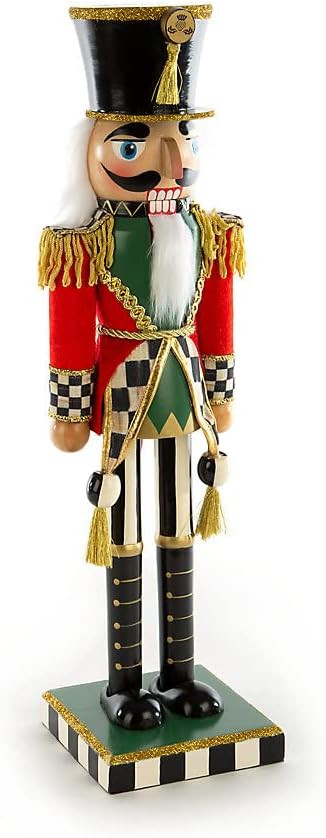 Amazon.com: MacKenzie-Childs Highland Nutcracker Small, Holiday Figures and Christmas Decorations... | Amazon (US)