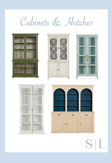 Cabinets and hutches round up!

Kitchen, dining room, storage, home decor 

#LTKhome #LTKstyletip