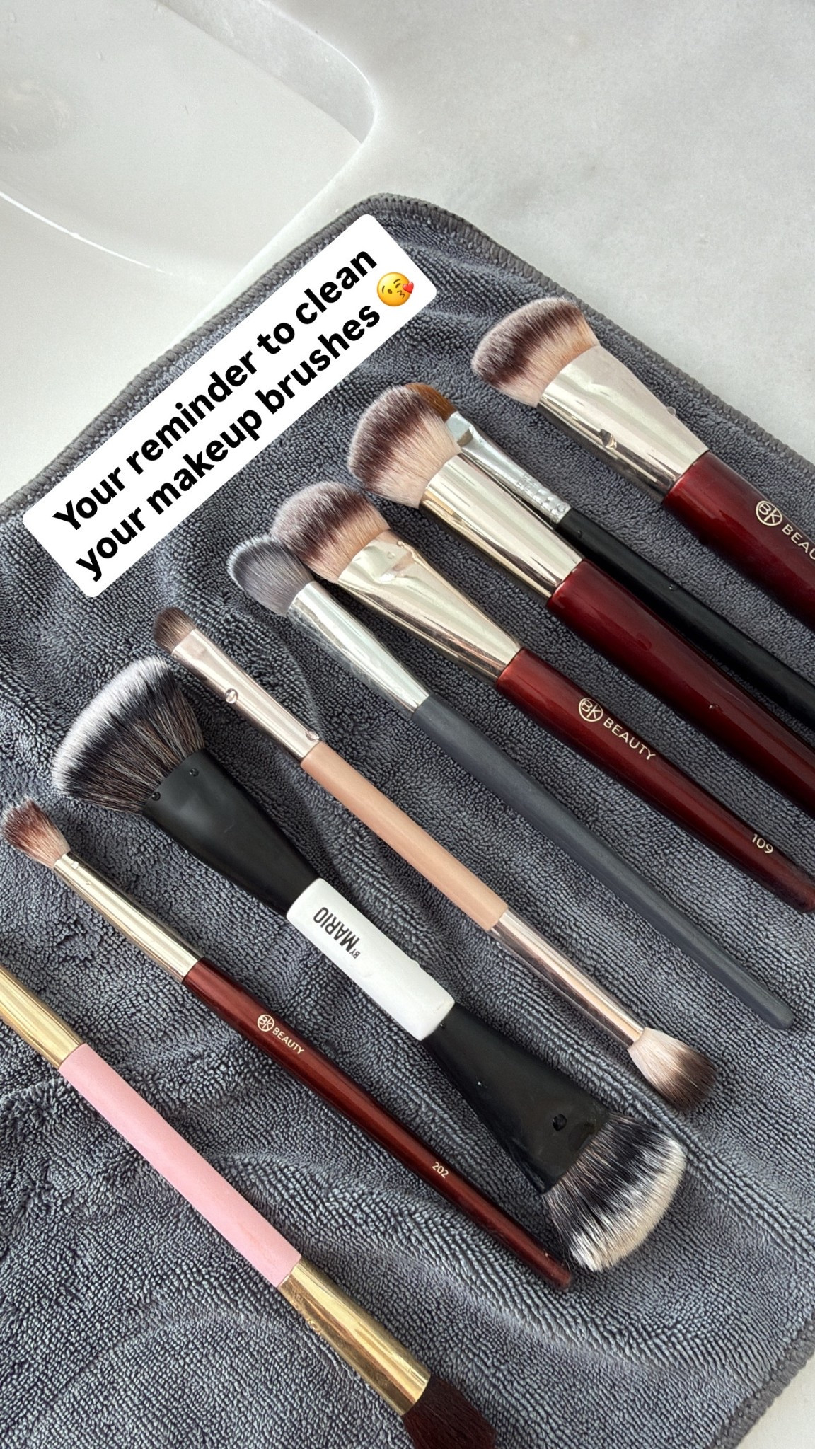 My favorite brushes + what I use to clean them!

#LTKselfcare #LTKBeauty