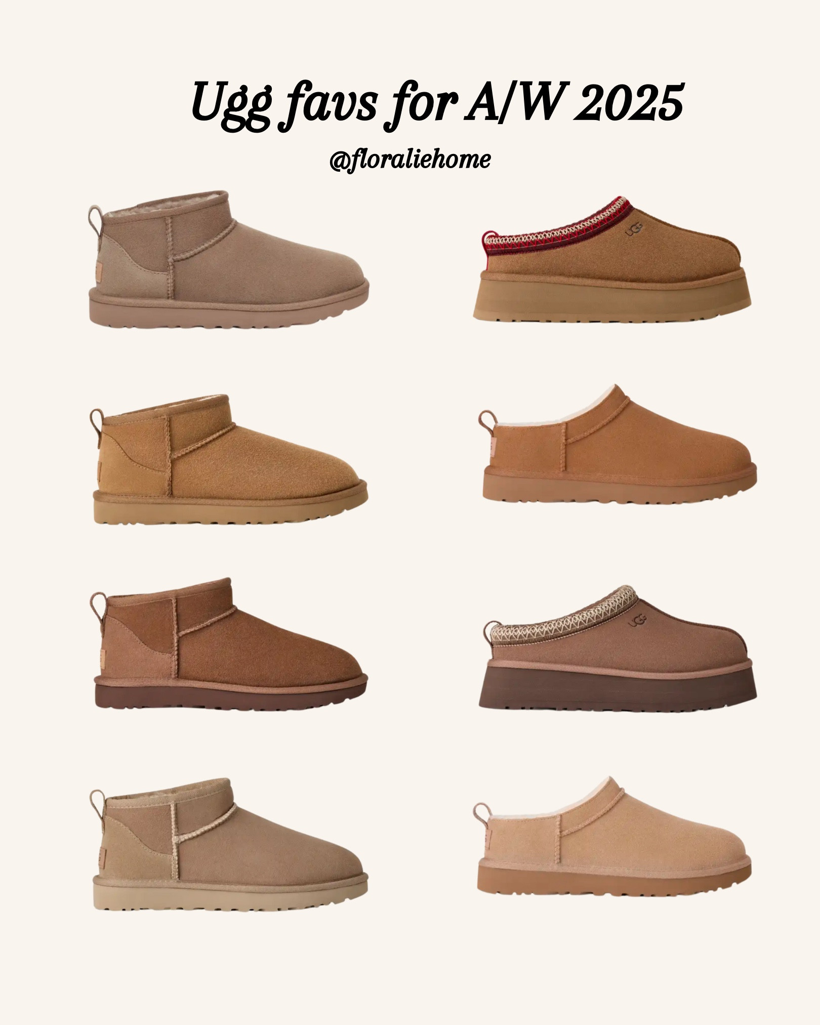Ugg favs for autumn / winter 2025 🐻 

#LTKuk