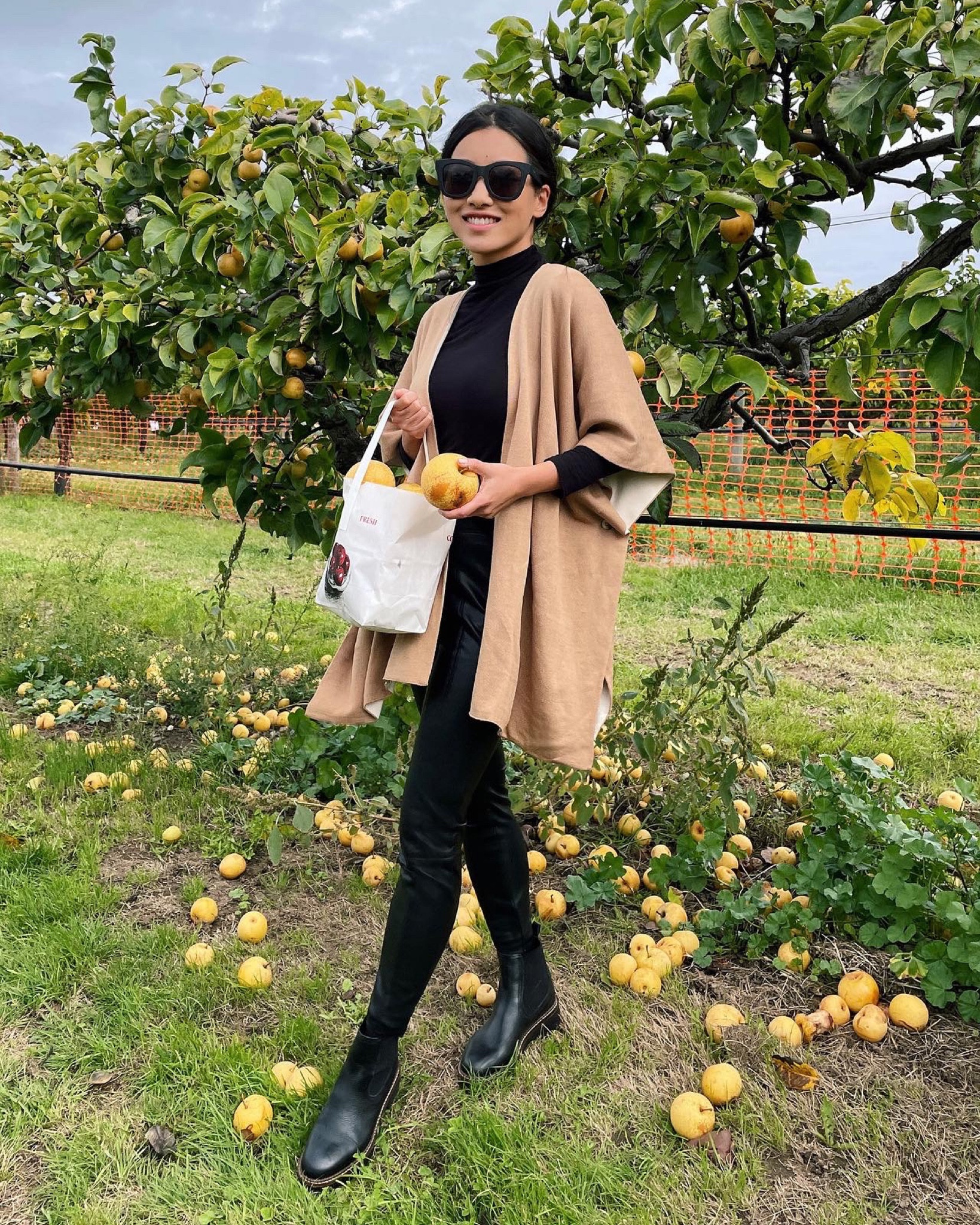 One of my most worn waterproof black boots are on sale and being discontinued! They have a new style called the Miller 2 which I have linked as well.

•Topshop petite leather pants (love these! So comfortable even for a day out with the kids. Stretchy with a very soft inside. I’m in size 0 petite and they run a little small)
• Caslon Chelsea platform boots size 5
• Quay sunglasses 
• mock neck top 
• Edited pieces petite camel / cream reversible poncho sweater - will be here before holiday and would make a great gift 

Fall weekend casual outfit 

#LTKSeasonal #LTKsalealert #LTKHoliday