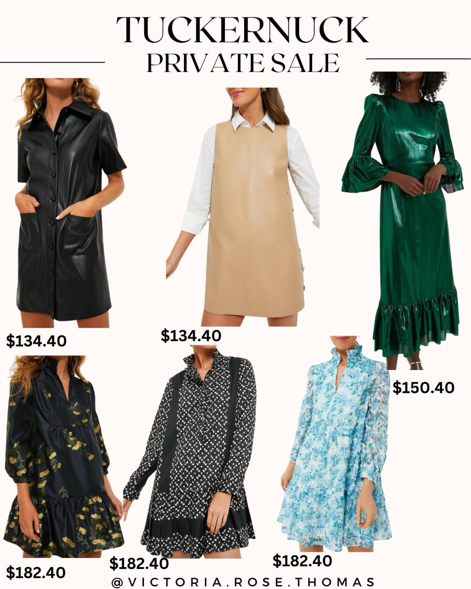 Tuckernuck private sale
Tnuck looks for less
promo code YOUROCK

Sale
Deal
Steal
Tnuck
Tuckernuck
Leather dress
Fall dress
New arrivals
#stylewithnosecrets
Emerald dress
Emerald crinkle dress
Winter wedding guest
Fall wedding guest
Emerald Crinkle Lurex Lillith
Navy Jasmine Vine Palmerston
Black Leather Violetta Shirt dress
Water's Edge Hydrangea
Black Geo Tate Dress

#LTKSaleAlert #LTKStyleTip #LTKSeasonal