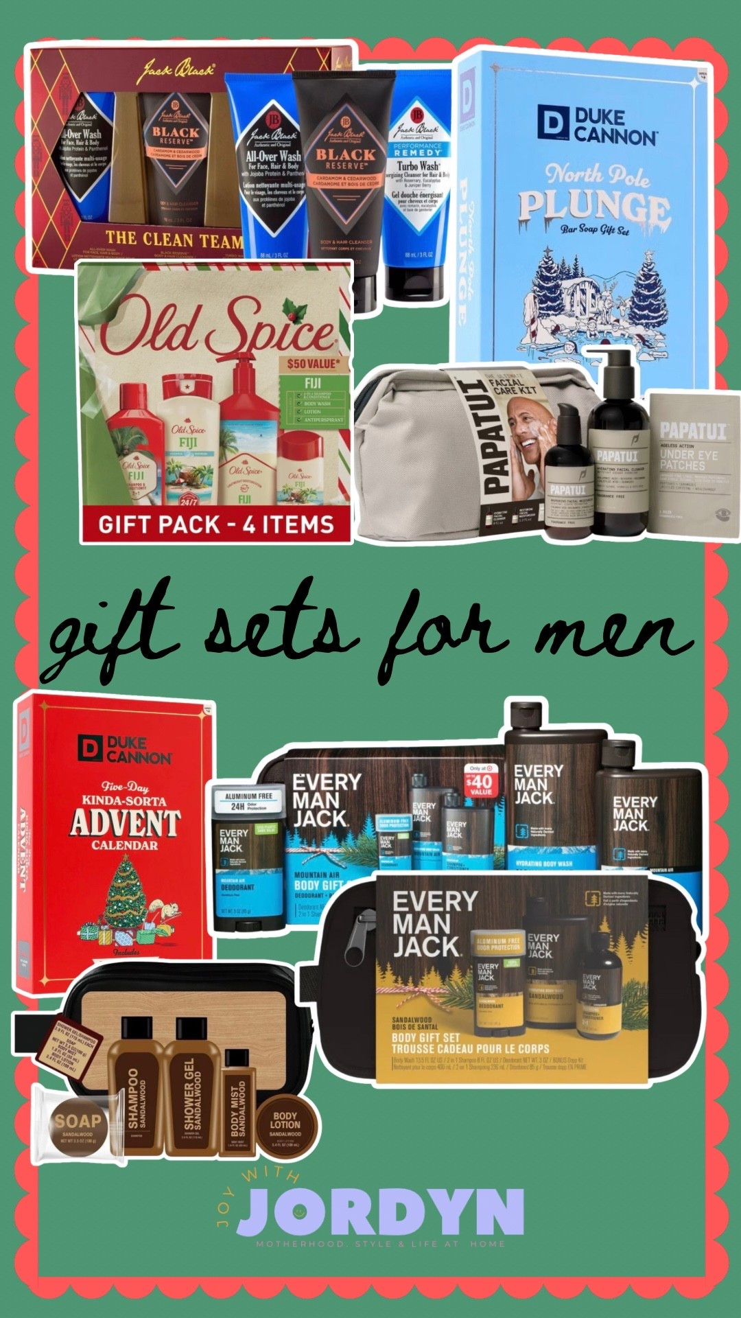 GIFT SETS FOR MEN: easy giftable sets for the men in your life!!

#LTKFindsUnder50