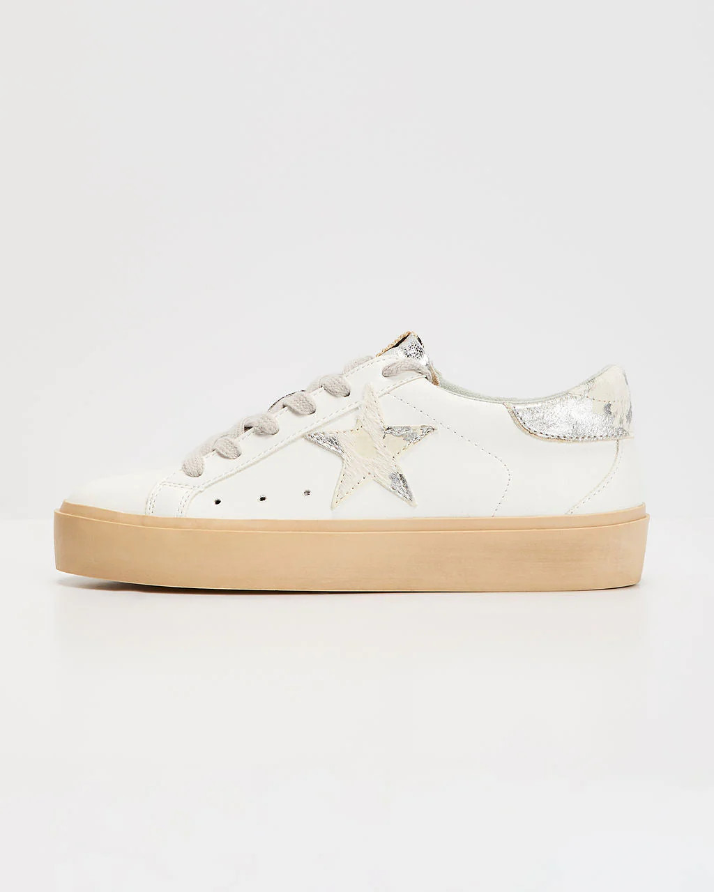 Pixie Star Faux Cow Hide Platform Sneakers | VICI
