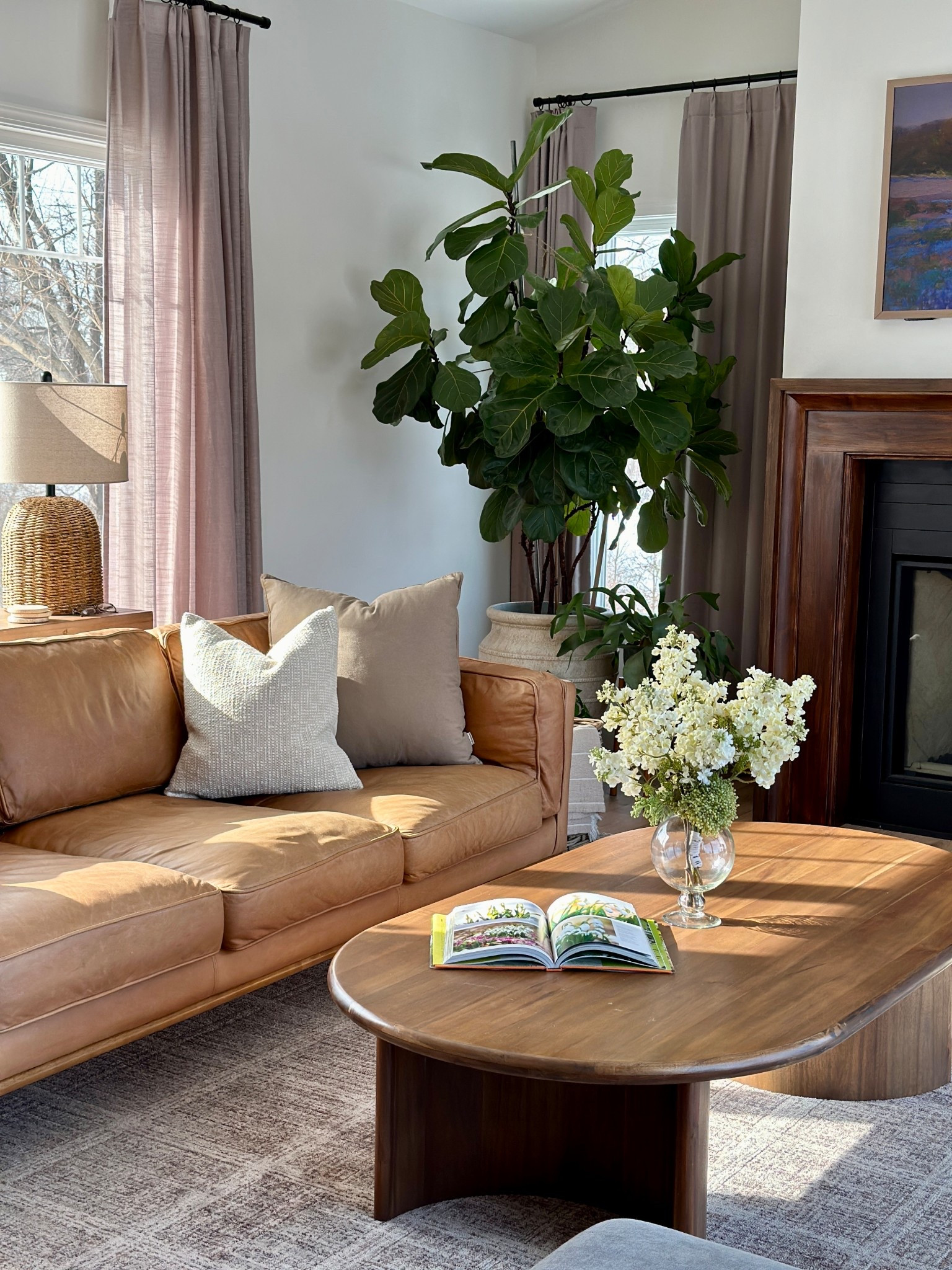 Spring florals brighten up the living room instantly  

#LTKSeasonal #LTKHome