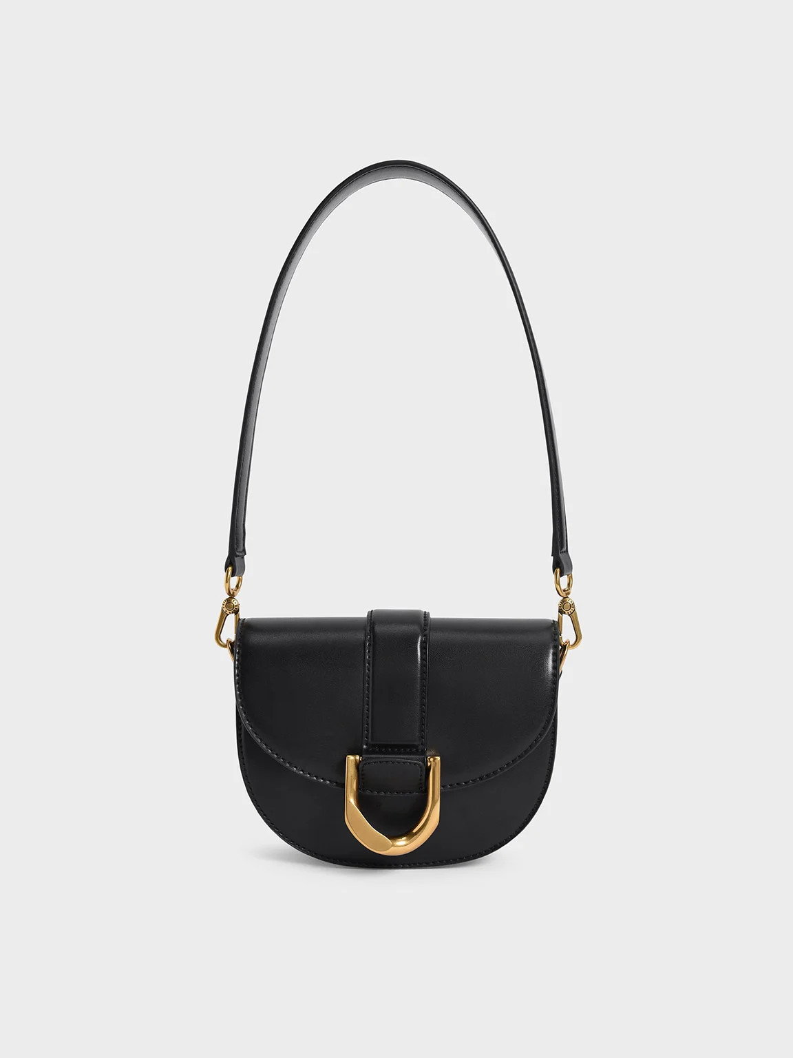 Mini Gabine Saddle Bag
- Black | CHARLES & KEITH (US)