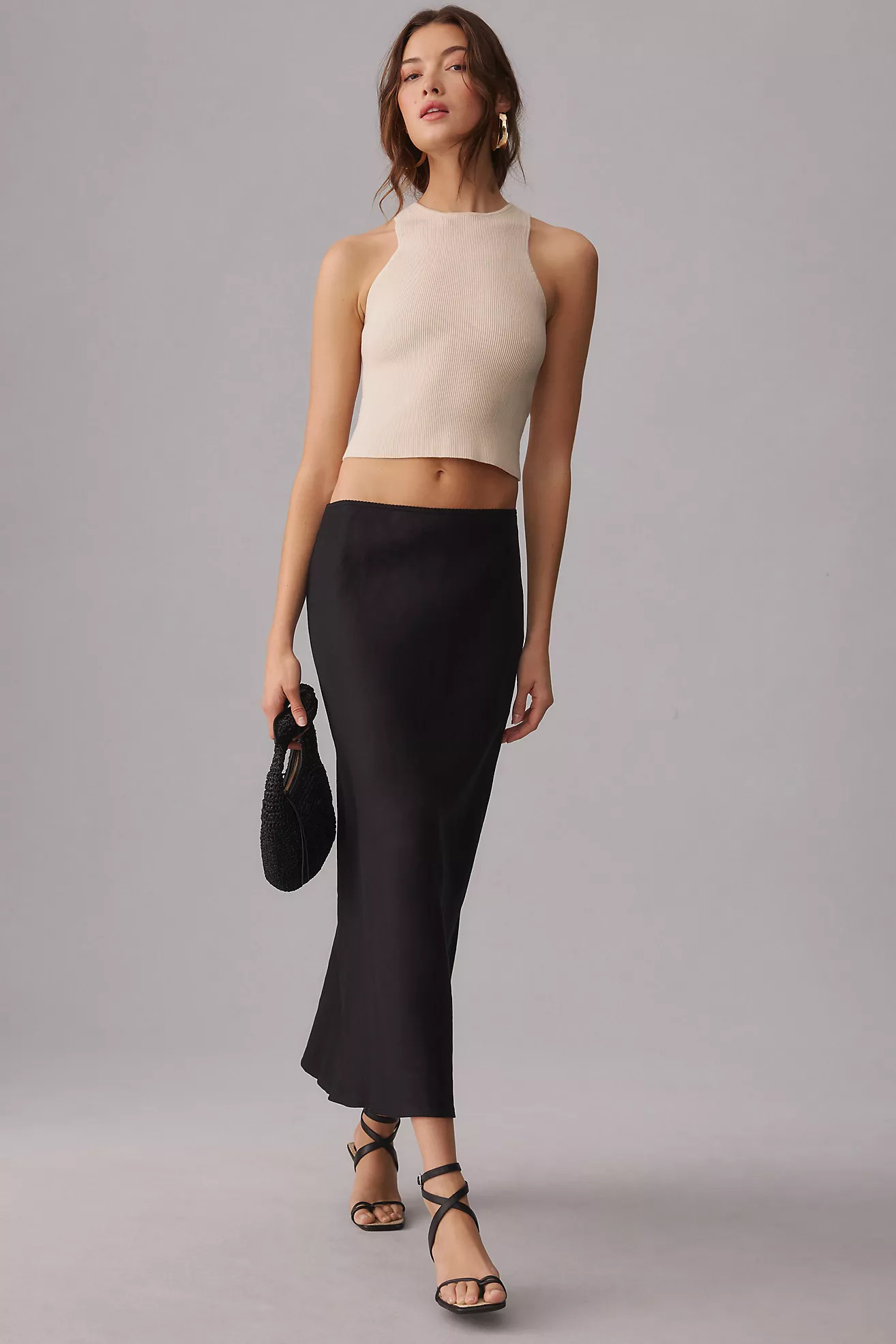 Reformation Layla Linen Skirt | Anthropologie (US)