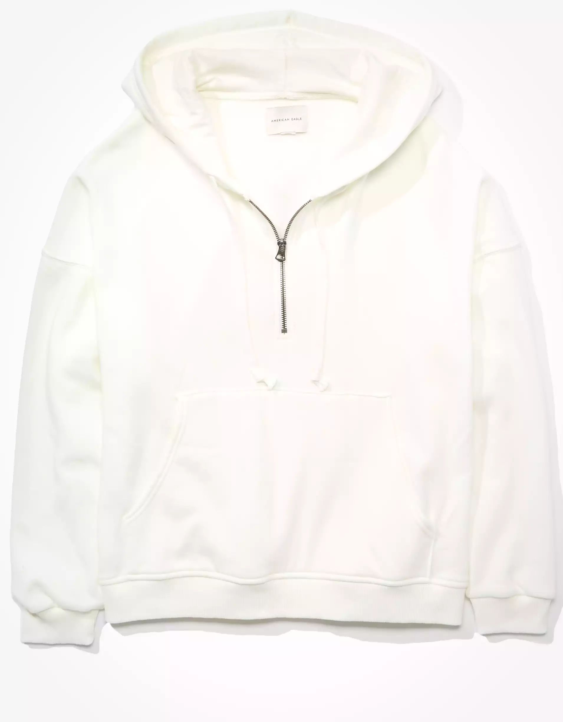 AE Forever Quarter Zip Hoodie | American Eagle Outfitters (US & CA)