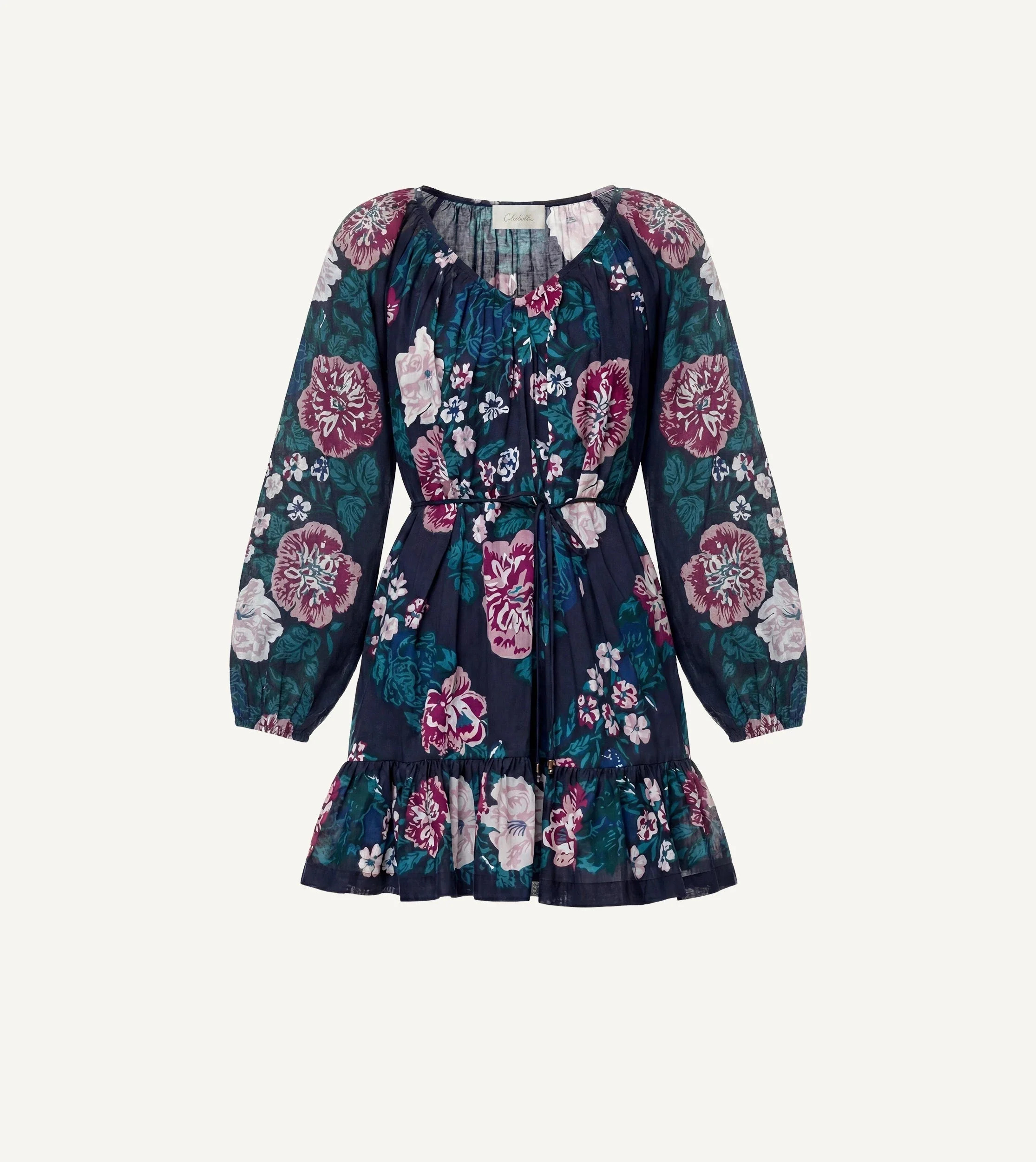 Vittoria Mini Dress | Juliet Ebony | Cleobella