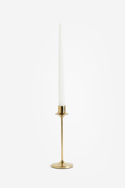 Metal Candlestick - Gold-colored - Home All | H&M US | H&M (US + CA)