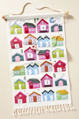 Christmas Village Advent Calendar | Anthropologie (US)