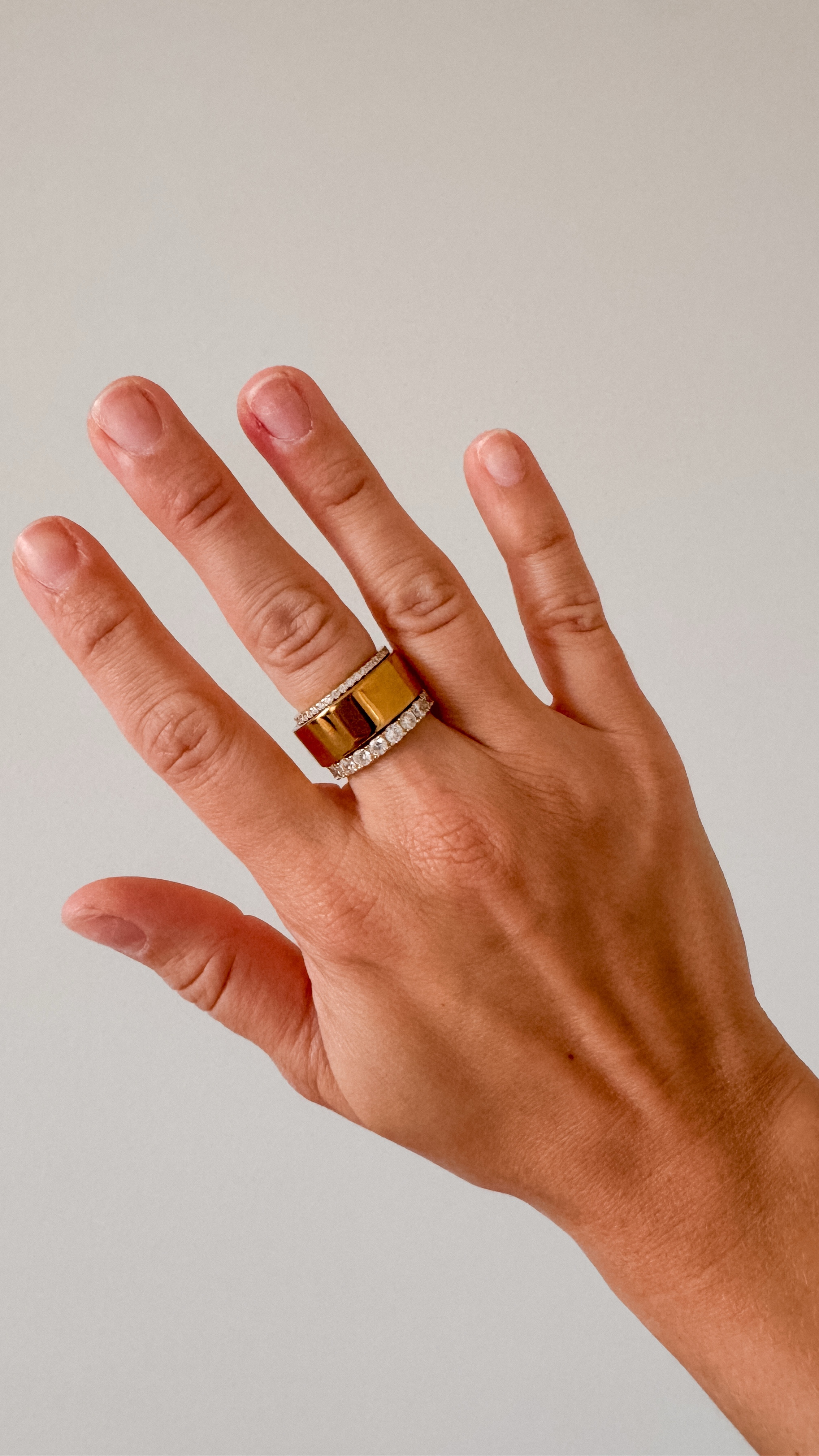 Ring stack with my Ultrahuman Air Ring
KAG15 gets you 15% off through 6/30 then KAG10 gets you 10% off after the sale ends

#LTKStyleTip #LTKSeasonal