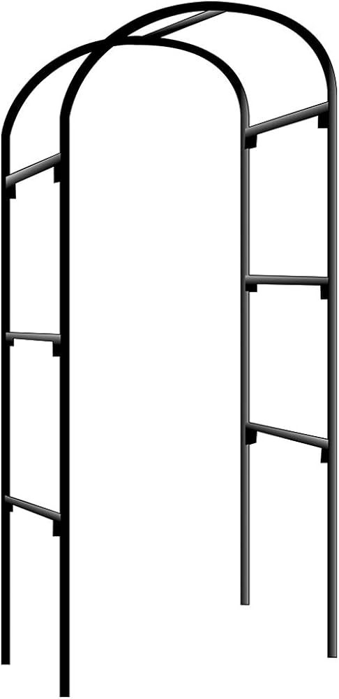 Gardman R350 Rose Garden Arch, 19 x 39 x 75 inches, Black | Amazon (US)