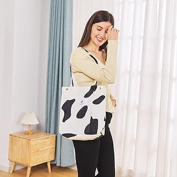 Corduroy Tote Bag Cute Tote Bags for Women Shoulder Bag with Inner Pocket for Work Beach Travel a... | Amazon (US)