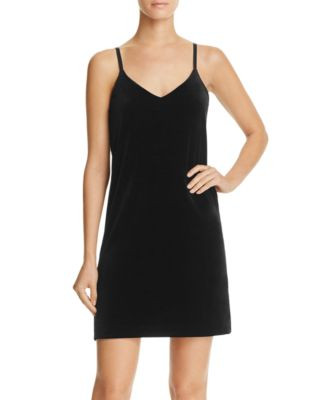 AQUA Velvet Slip Dress | Bloomingdale's (US)