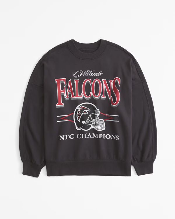 Atlanta Falcons Graphic Oversized Sunday Crew | Abercrombie & Fitch (US)