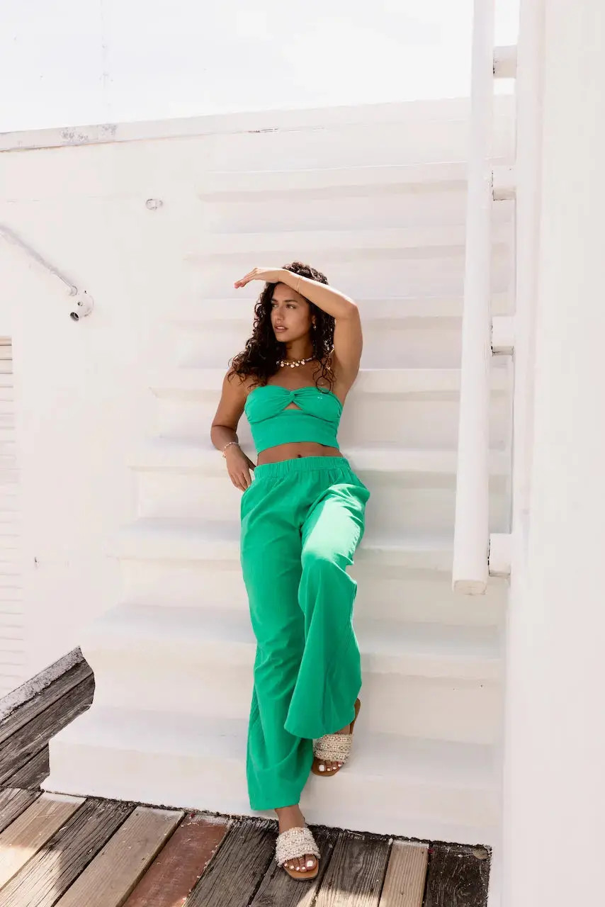 Azure Pants | Blanco By Nature