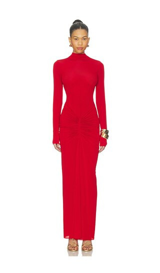 Ronny Kobo Scorpio Dress in Red. - size M | Revolve Clothing (Global)