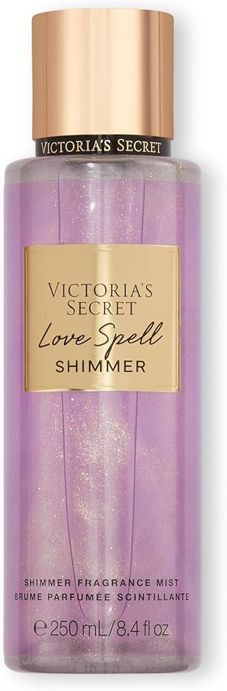 Victoria's Secret Love Spell Shimmer Mist, Body Spray for Women, Notes of Cherry Blossom and Fres... | Amazon (US)