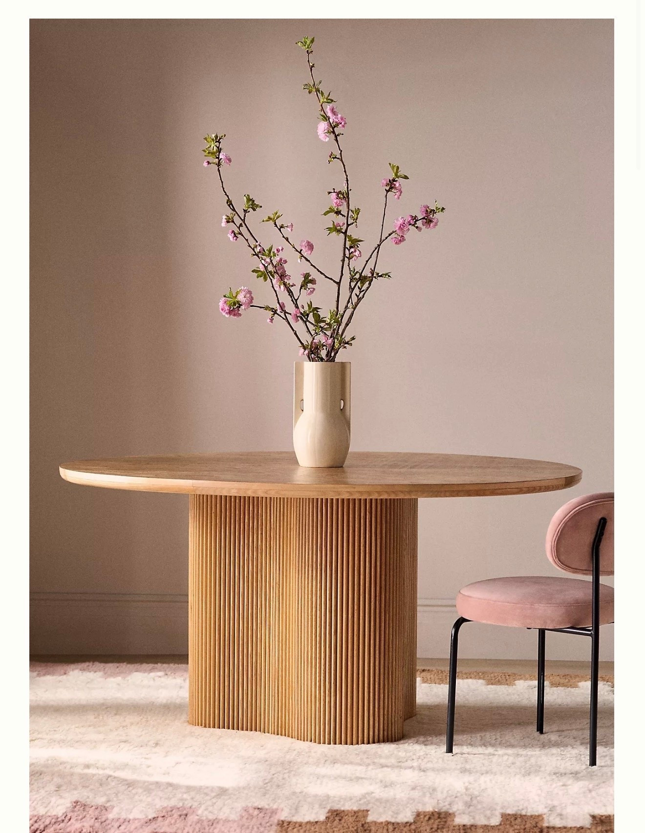 Scout Round Fluted Pedestal Burl Wood Dining Table

Gather 'round for an exquisite experience. This flair-filled table's fluted legs add whimsy, while the sleek silhouette effortlessly enhances any dining area.

#LTKHoliday #LTKGiftGuide #LTKHome