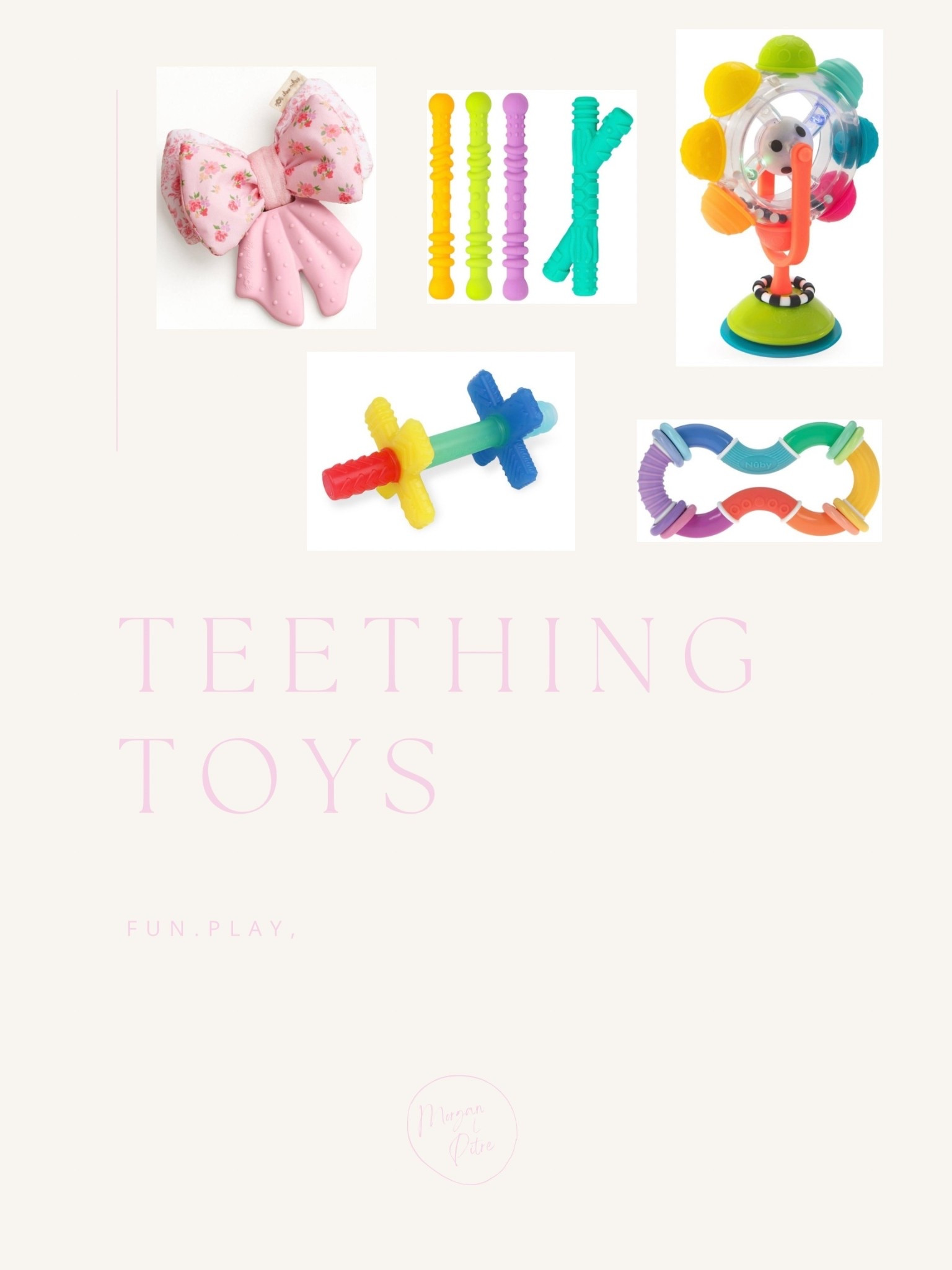 Our go-to teething favorites lately 🤍
Safe, simple, and always within reach… because we don’t go anywhere without them ✨

#ltkfamily #babyfavorites #minimalmom #teethingtoys #momlife #babyessentials #motherhoodsimplified #ltkhome #dailyfavorites #momstyle #amazonfinds #babygear

#LTKBaby #LTKKids #LTKmomlife