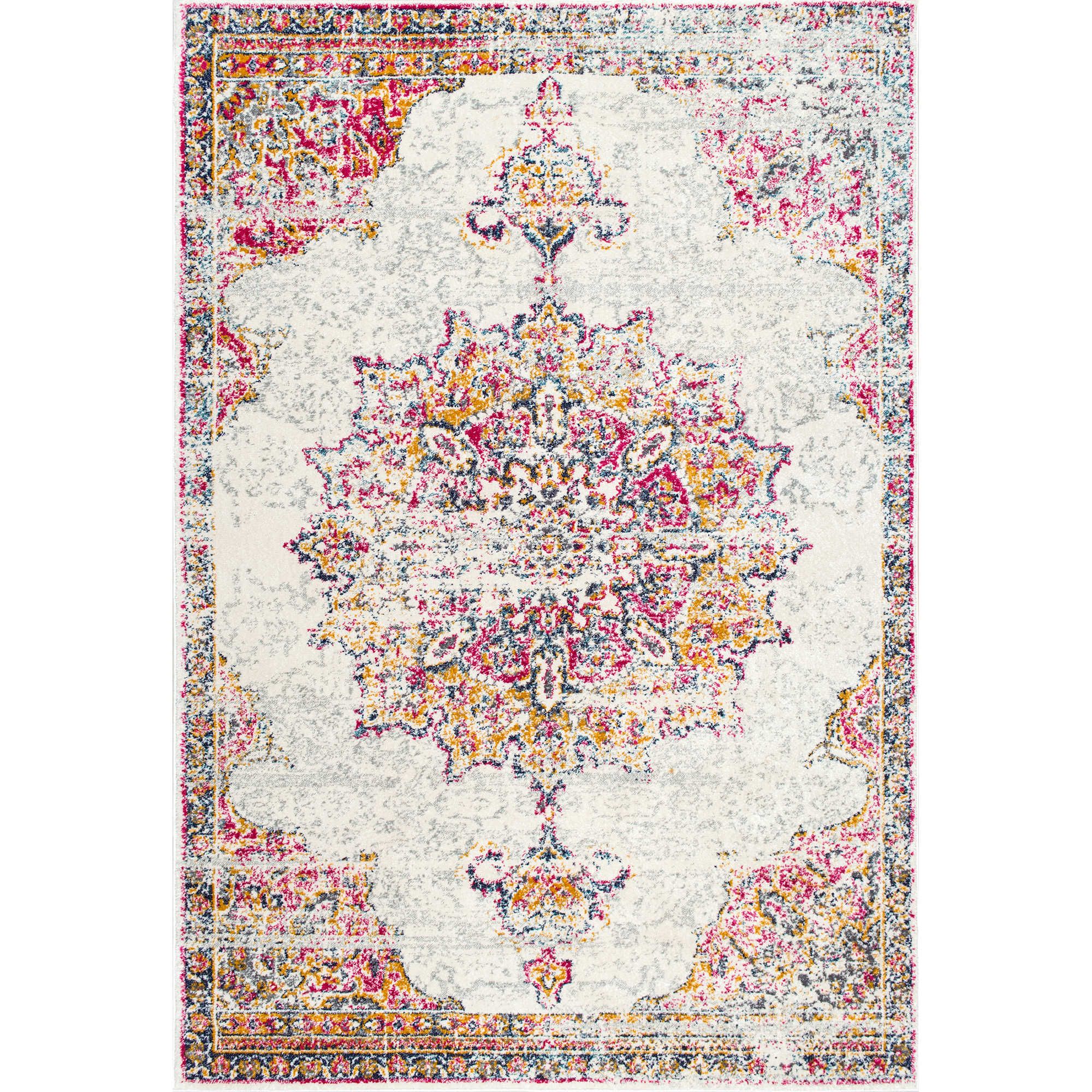 nuLOOM Sunny Wildflower Medallion Rug | Bed Bath & Beyond