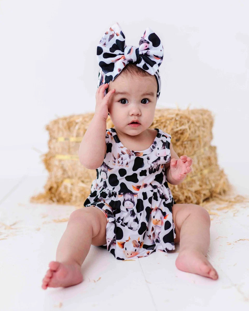 In a Good Moo-D Tank Top Peplum & Bummies Set | Bums & Roses
