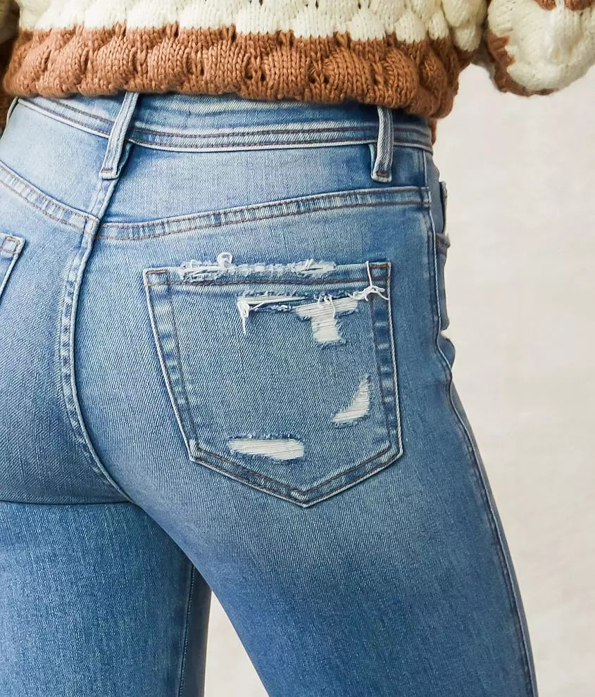 High Rise Ankle Skinny Stretch Jean | Buckle