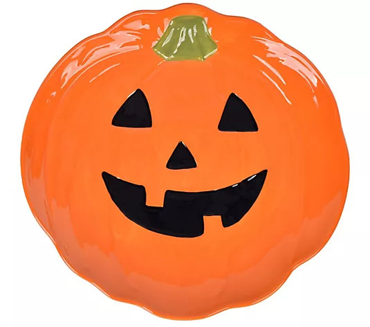 Temp-tations Round Deep Lid Platter - QVC.com | QVC