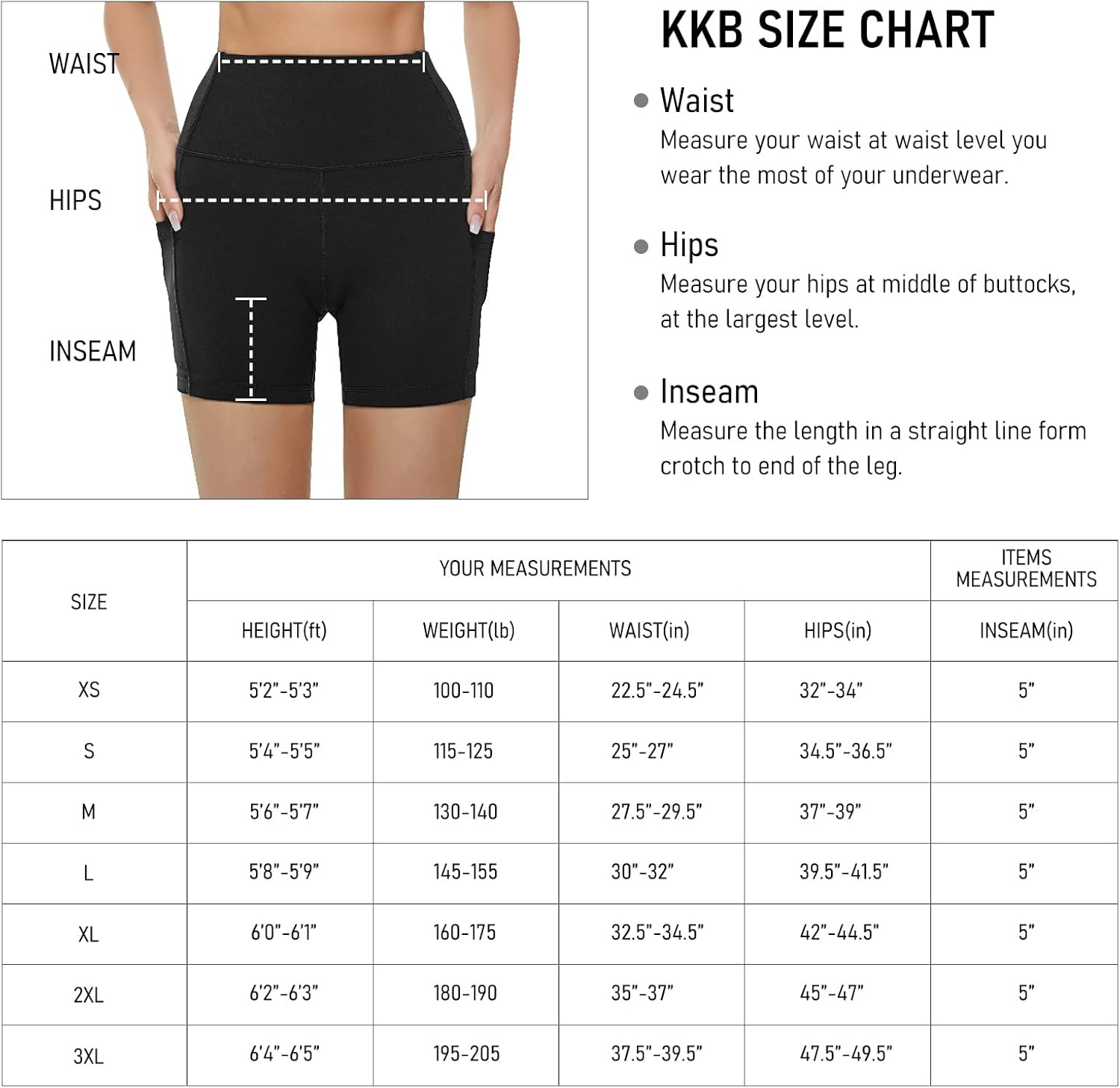KKB Women's 8''/5'' High Waist Active Wear Shorts Yoga Leggings, Tummy Control Workout Shorts Sid... | Amazon (US)