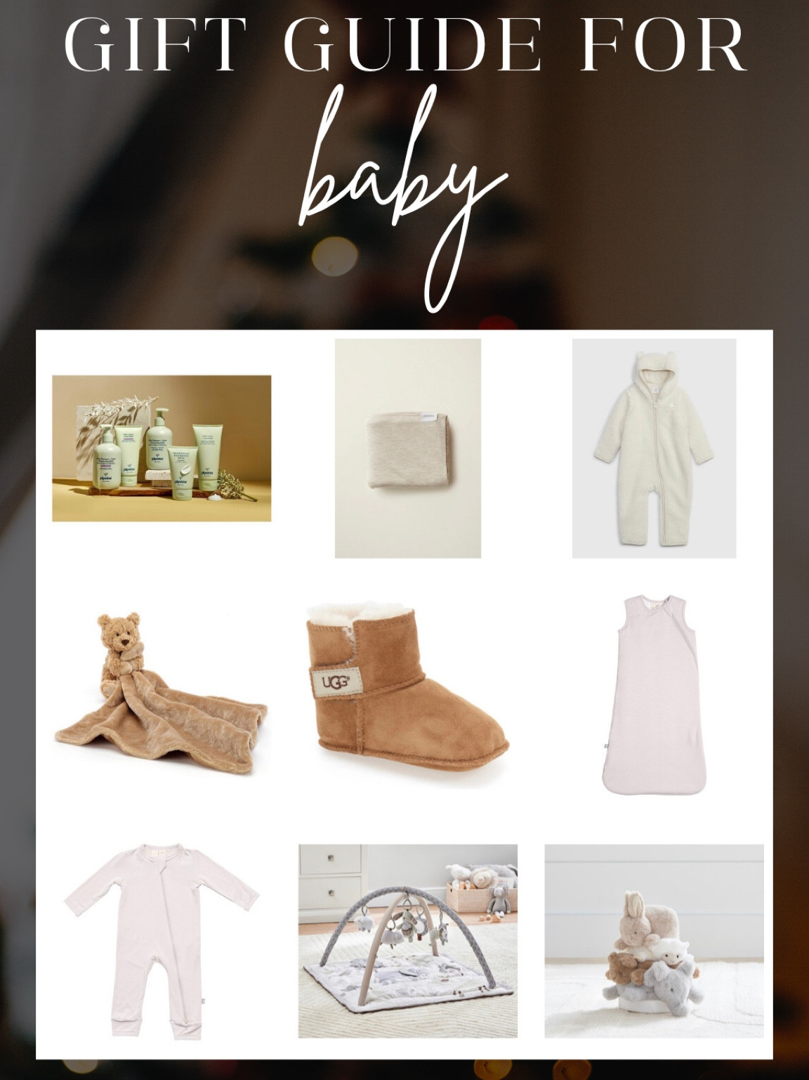 Holiday Gift Guide for Baby Boy and Girl
Ugg Kyte Baby Baby Gap Pottery Barn Kids



#LTKHoliday #LTKGiftGuide #LTKbaby