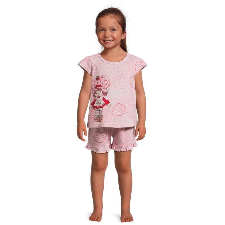 Character Toddler Girl Pajama Set, 2-Piece, Sizes 12M-5T | Walmart (US)