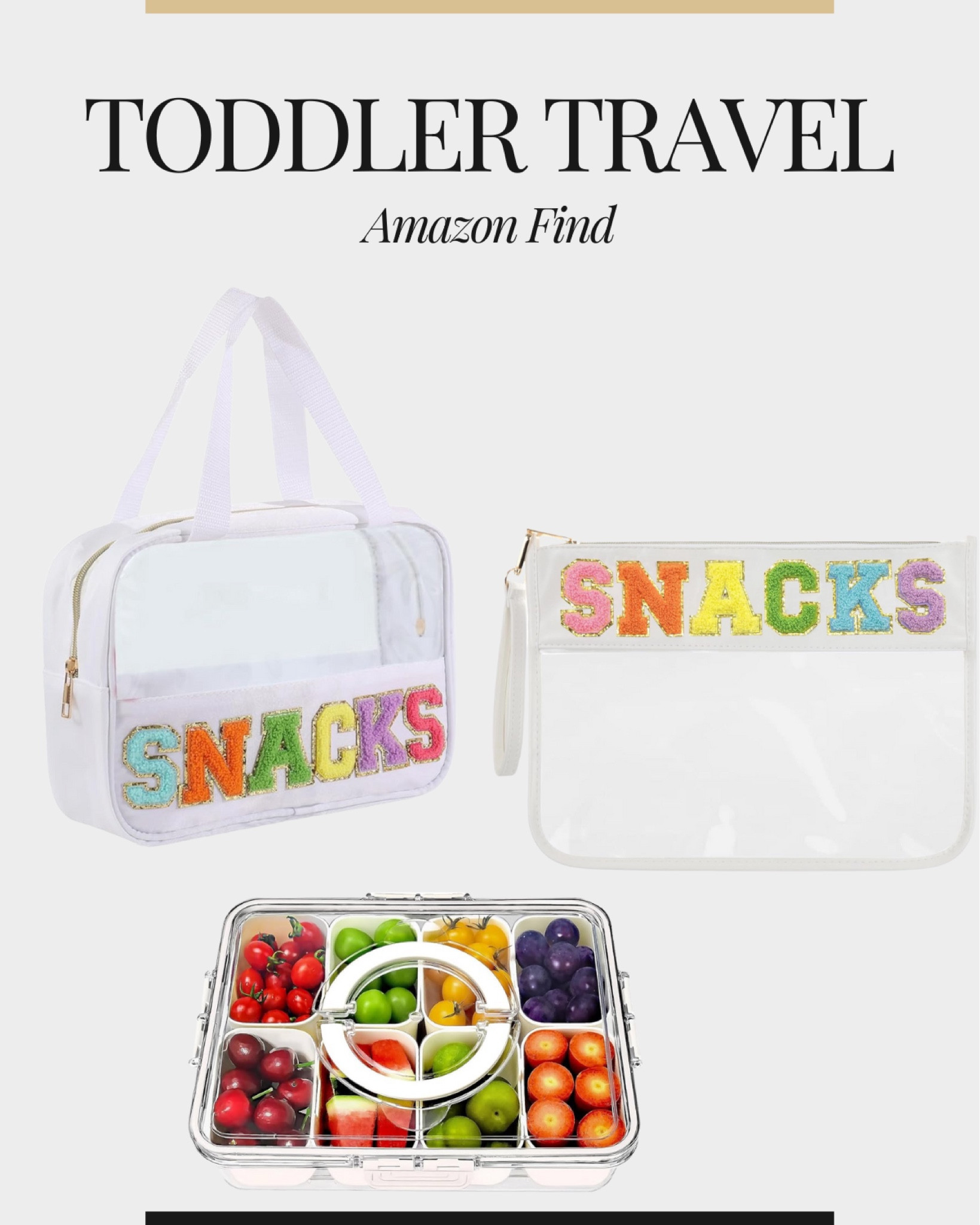 Toddler Travel Snack Must Haves for Roadtrip 

#LTKFamily #LTKKids #LTKTravel