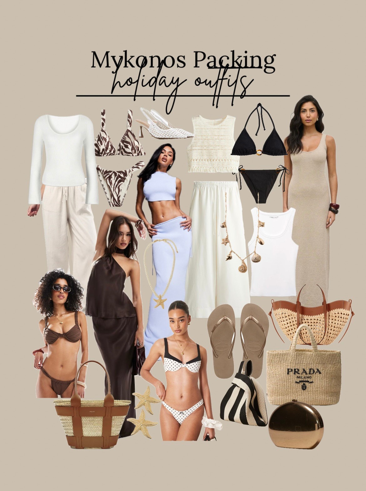 Mykonos Packing✨ 

#LTKsummer #LTKeurope #LTKuk