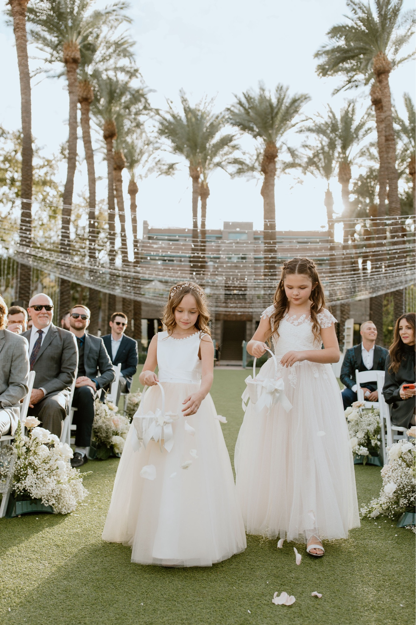 These mix-matched flower girl dresses complimented each other so well and were perfect for older flower girls 💐 

#LTKFamily #LTKWedding #LTKStyleTip