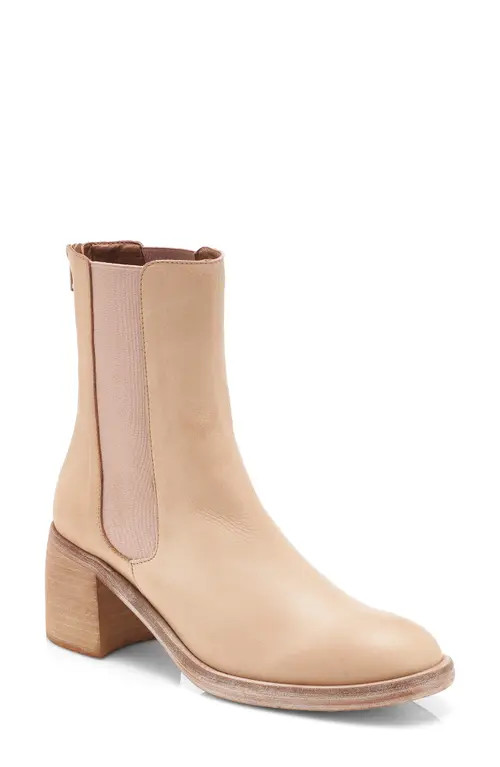 Free People Essential Chelsea Boot in Natural Leather at Nordstrom, Size 7Us | Nordstrom