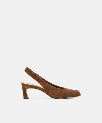 Anabel Heels in Cocoa Suede Size 8 By Dolce Vita | DolceVita.com