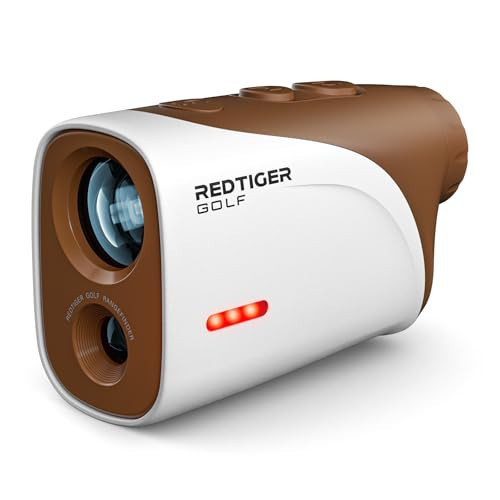 REDTIGER Mini Range Finder Golf with Slope, Pin Lock Vibration, 1200 Yards & IP65 Laser Golf Range Finder, 7X Magnification, Magnetic Mount, Rechargeable Battery Rangefinder | Amazon (US)