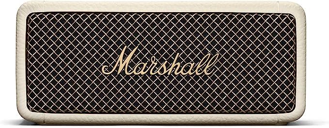 Marshall Emberton II Portable Bluetooth Speaker, Cream | Amazon (US)