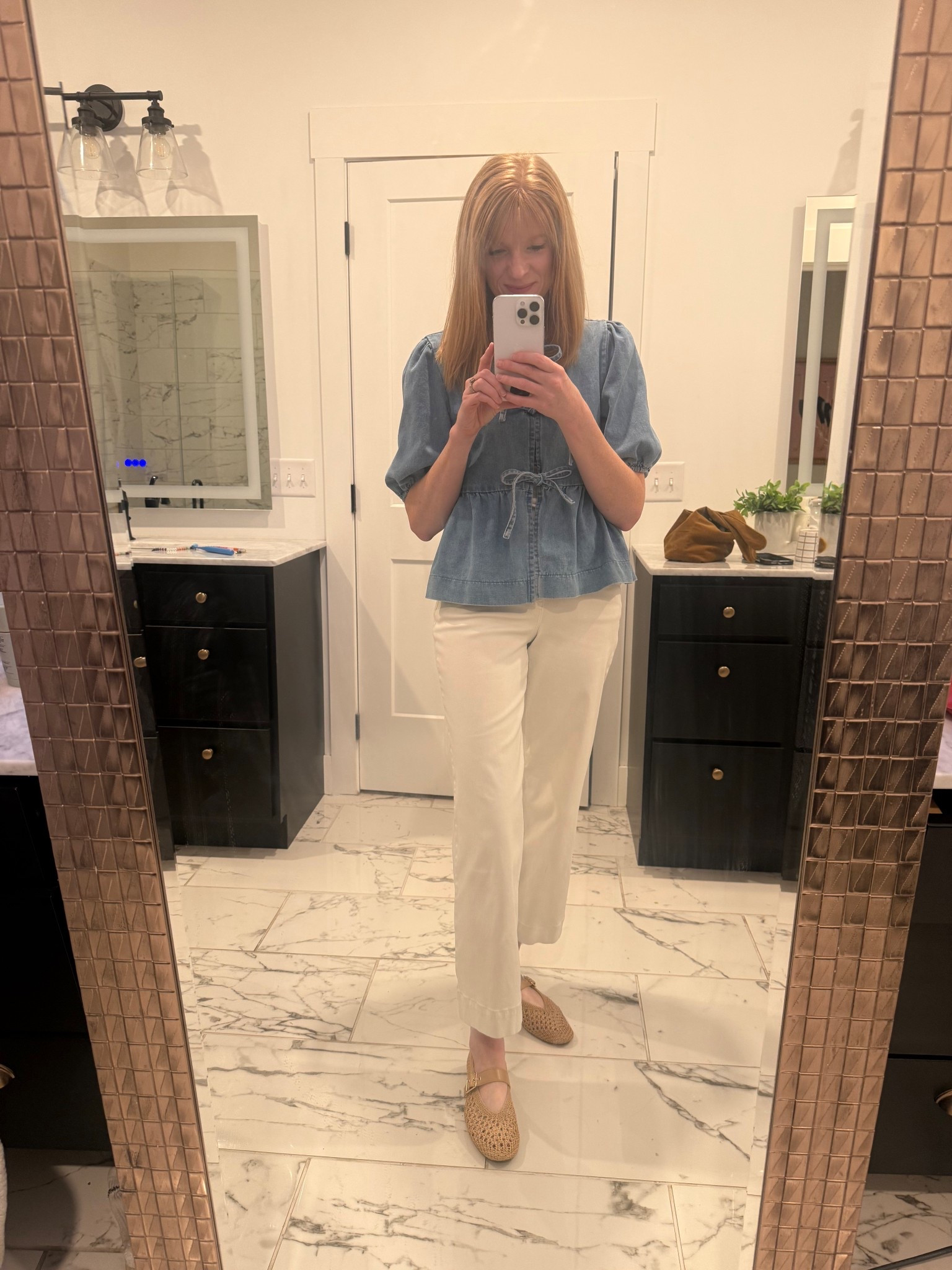 Loving this spring work look!