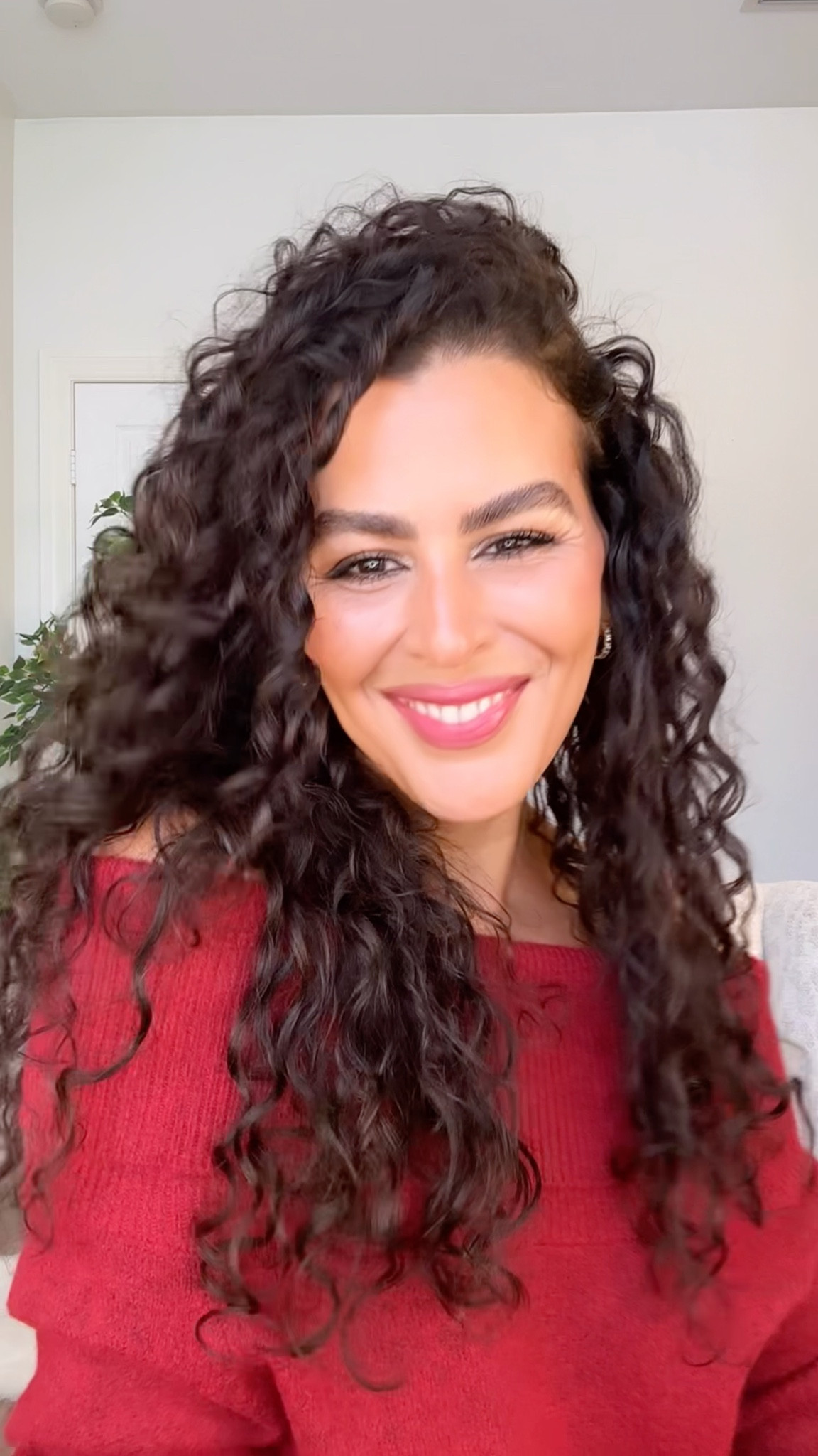 Add robe, dress, jewelry and lipstick 💄 
Lipstick: Rosy mauve 
Lipgloss: Rosewood Shimmer - rosy nude
For hair I used the mask as a deep treatment, rinse it out then add a dab as a leave in conditioner. Then gel and oil when dried.

#LTKBeauty #LTKOver40 #LTKFindsUnder50